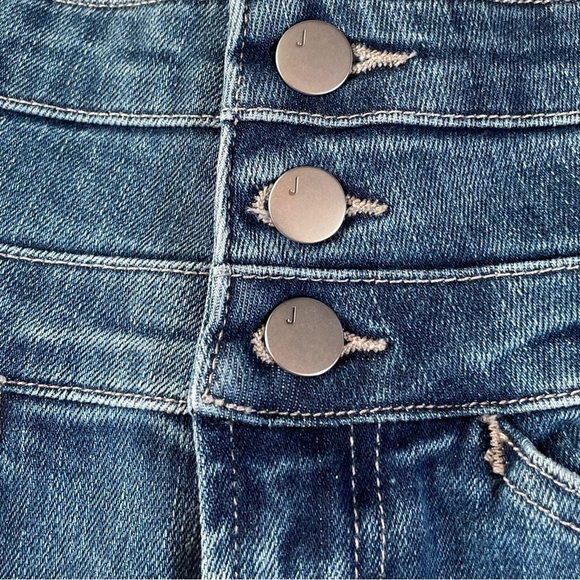 J Brand Annalie High Waist 3 Button Stretch Skinny Blue Jeans Size 24 - Picture 7 of 11